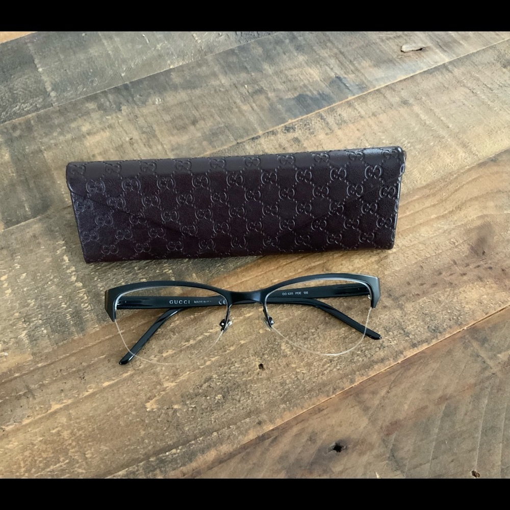 Gucci womens frames and case